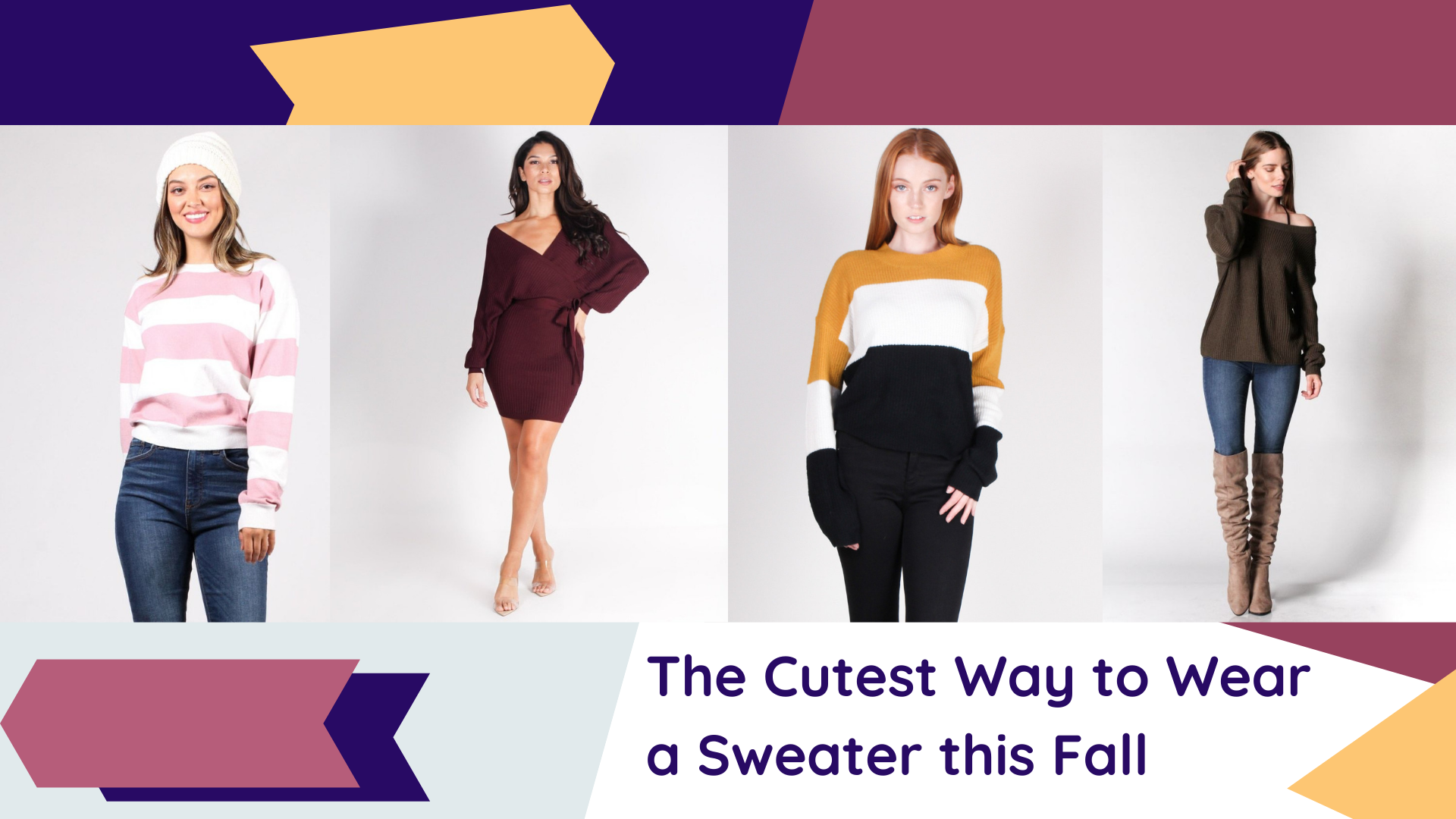 The Cutest Way to Wear a Sweater this Fall