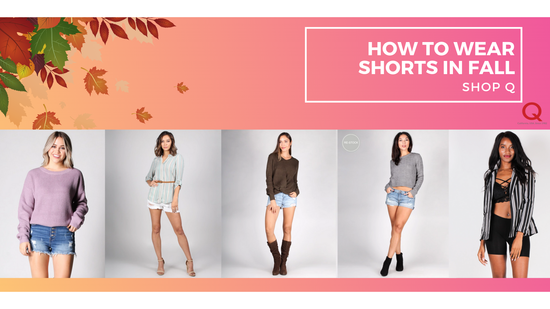 How to Wear Shorts in Fall