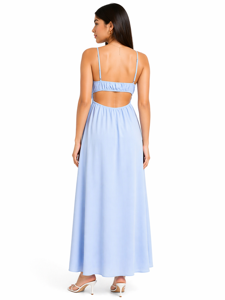 Open-Back Maxi Dress