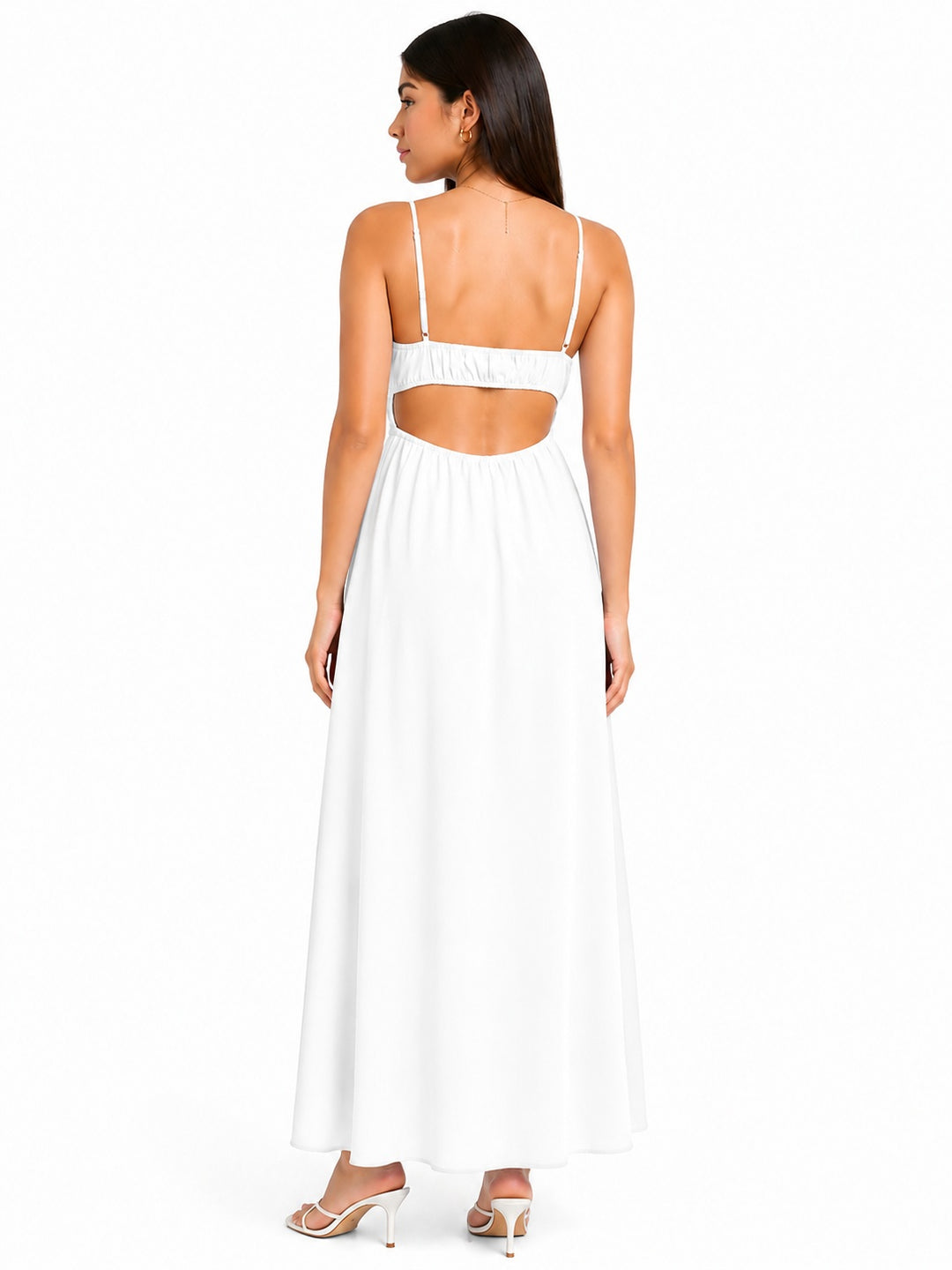 Open-Back Maxi Dress