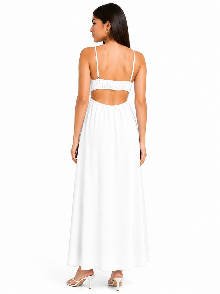 Open-Back Maxi Dress