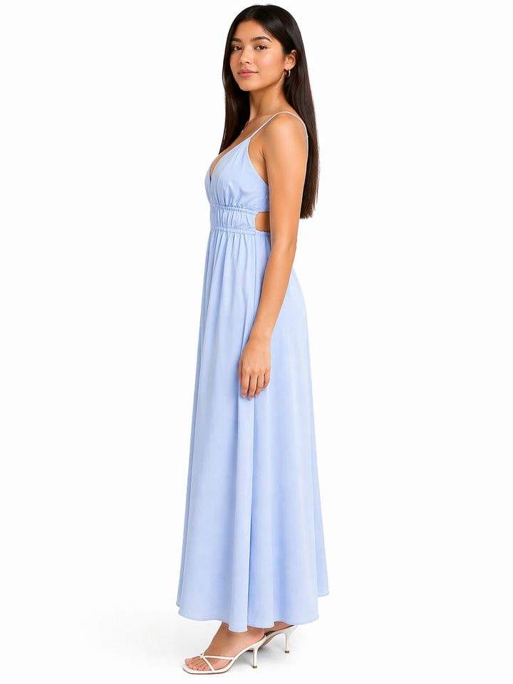 Open-Back Maxi Dress