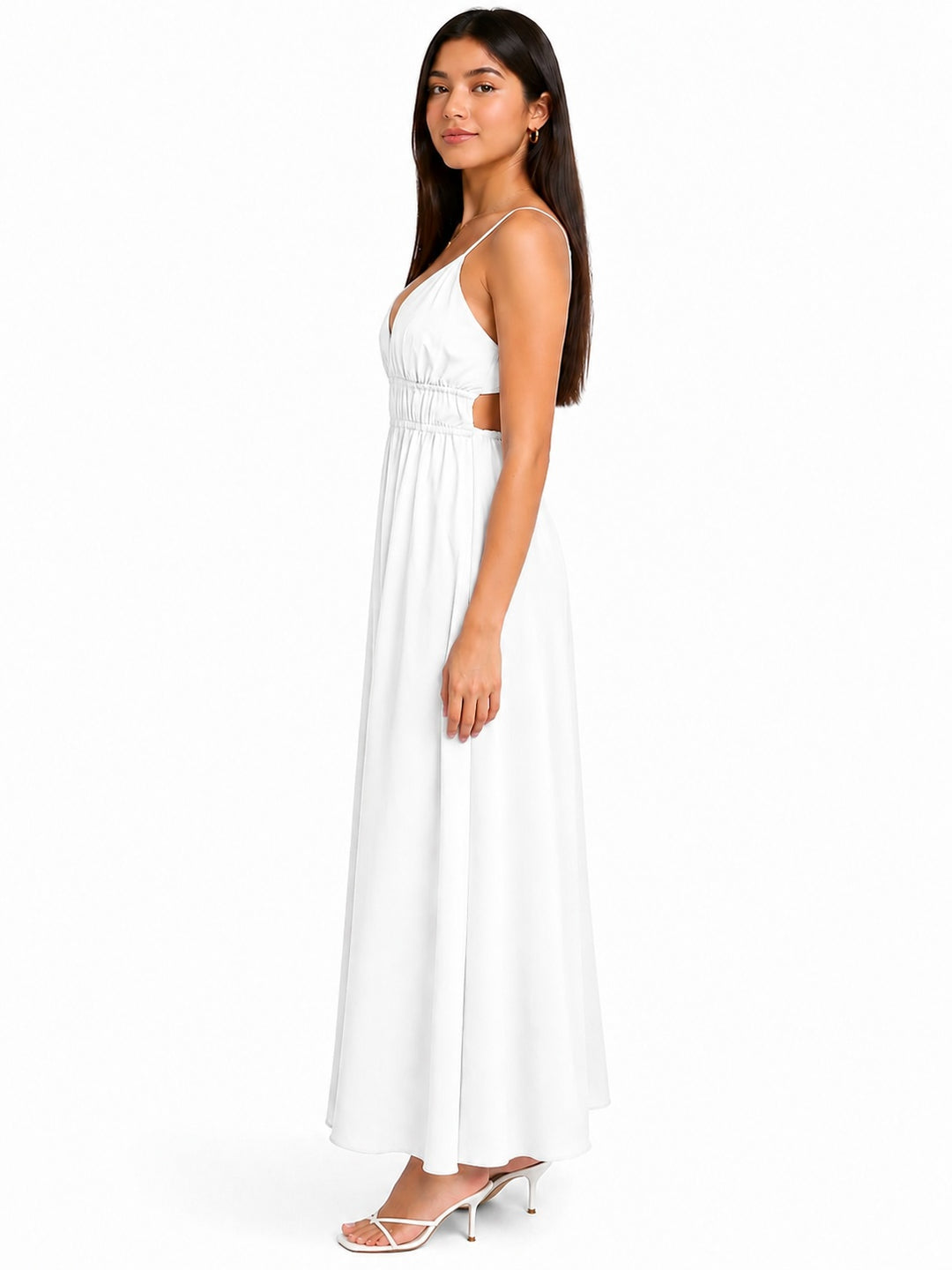 Open-Back Maxi Dress