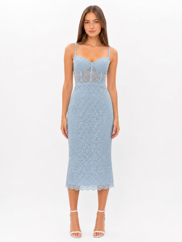 Corset Midi Dress