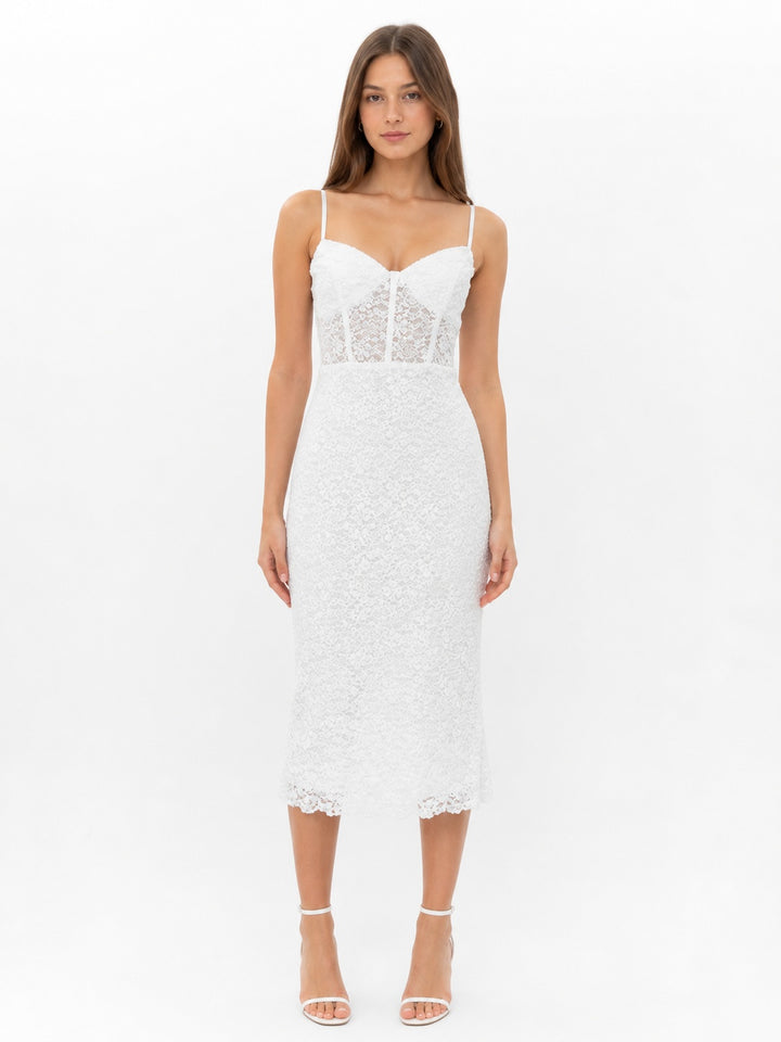 Corset Midi Dress