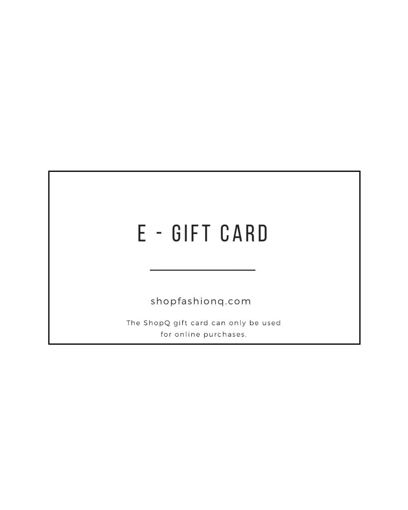 E-Gift Cards